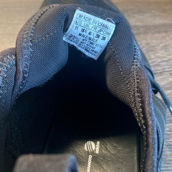 Adidas Y-3 Black Response Boost Sneakers (Men’s) - Picture 7 of 8